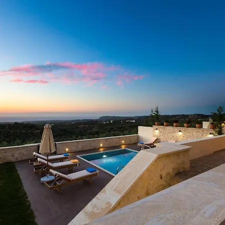 Roupes Iv, Family Villa, Fantastic Views, Private Pool Villa Roupai
